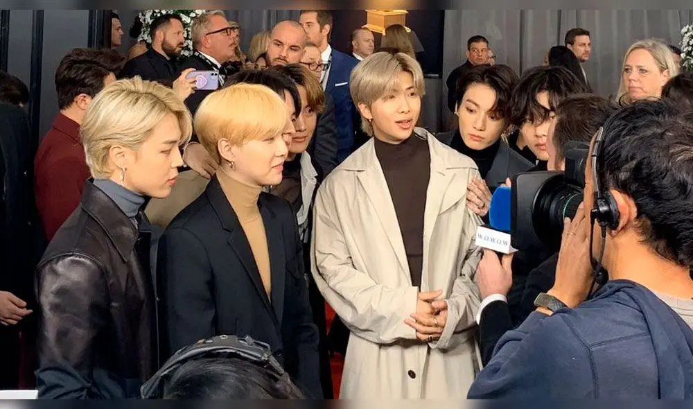 BTS: mejores momentos de la alfombra roja grammys 2020