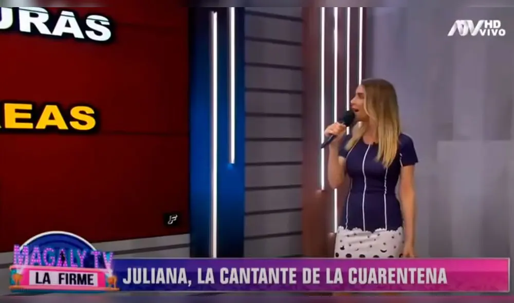 Magaly TV, la firme  Foto: captura