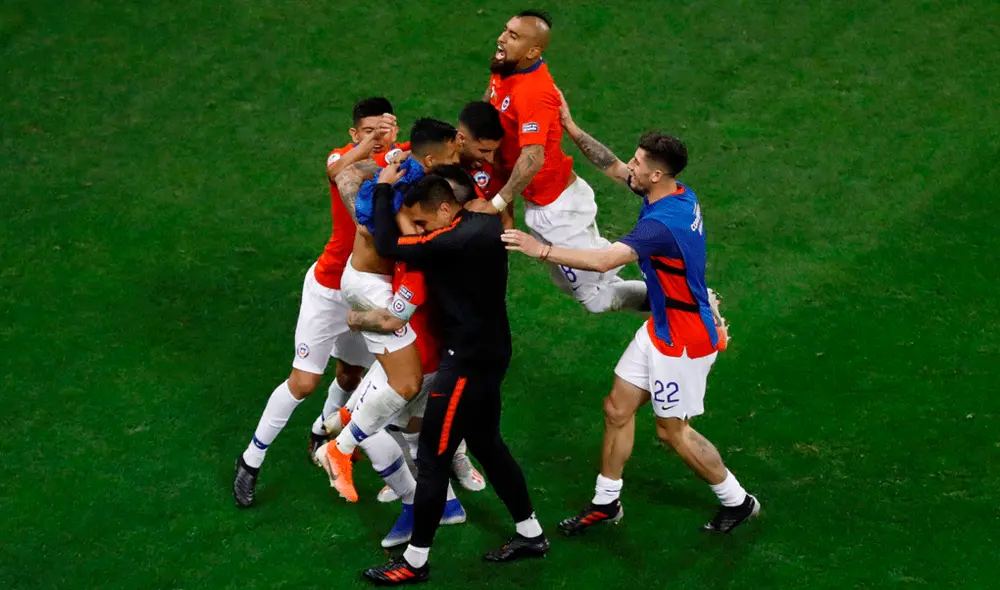 Alexis Sánchez le dio la clasificación a Chile para las semifinales de la Copa América 2019. | Foto: EFE