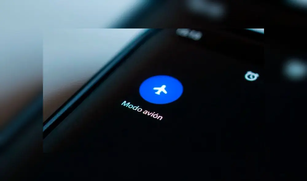 Al activar el modo avión se desconectan todas las conexiones inalámbricas del dispositivo.