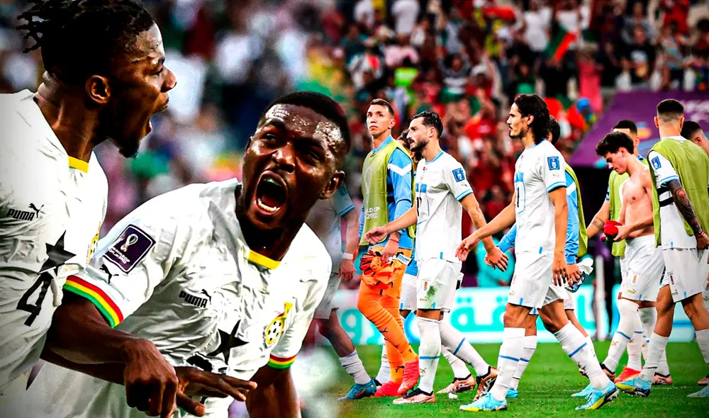 Ghana y Uruguay jugarán por segunda vez en un Mundial. Foto: composición de Gerson Cardoso/GLR/EFE Ghana y Uruguay jugarán por segunda vez en un Mundial. Foto: composición de Gerson Cardoso/GLR/EFE