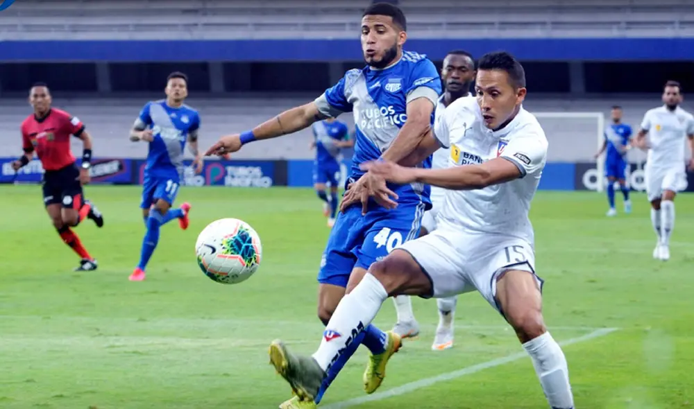 Emelec y LDU se enfrentaron por la fecha 13 de la Liga Pro de Ecuador. (FOTO: LigaPro).