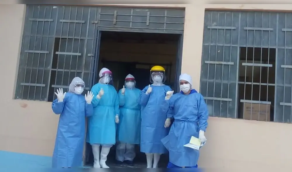 Personal que atendió parto en Chota Personal que atendió parto en Chota