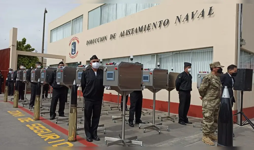 Marina de Guerra del Perú realiza ceremonia para entregar los primeros 30 respiradores “Samay” / Crédito: Karla Cruz/URPI-GLR