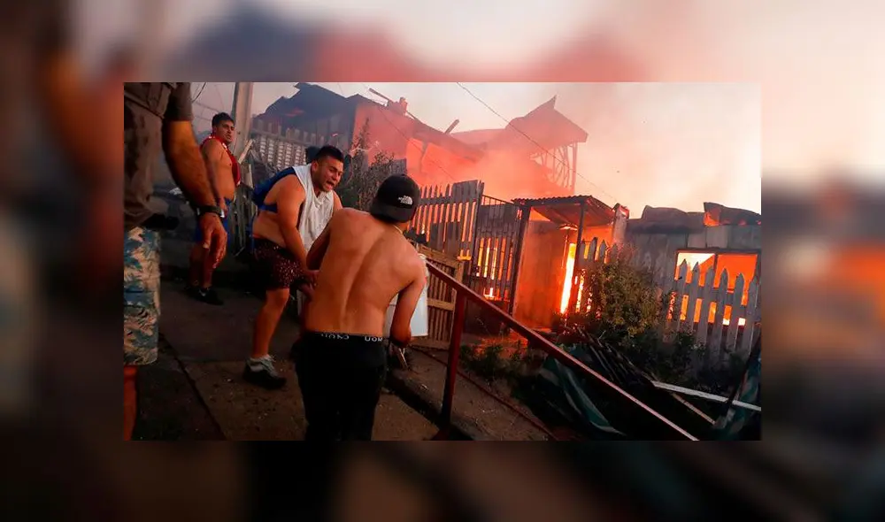 Incendio destruyó más de 100 viviendas en Chile esta Navidad [VIDEO]