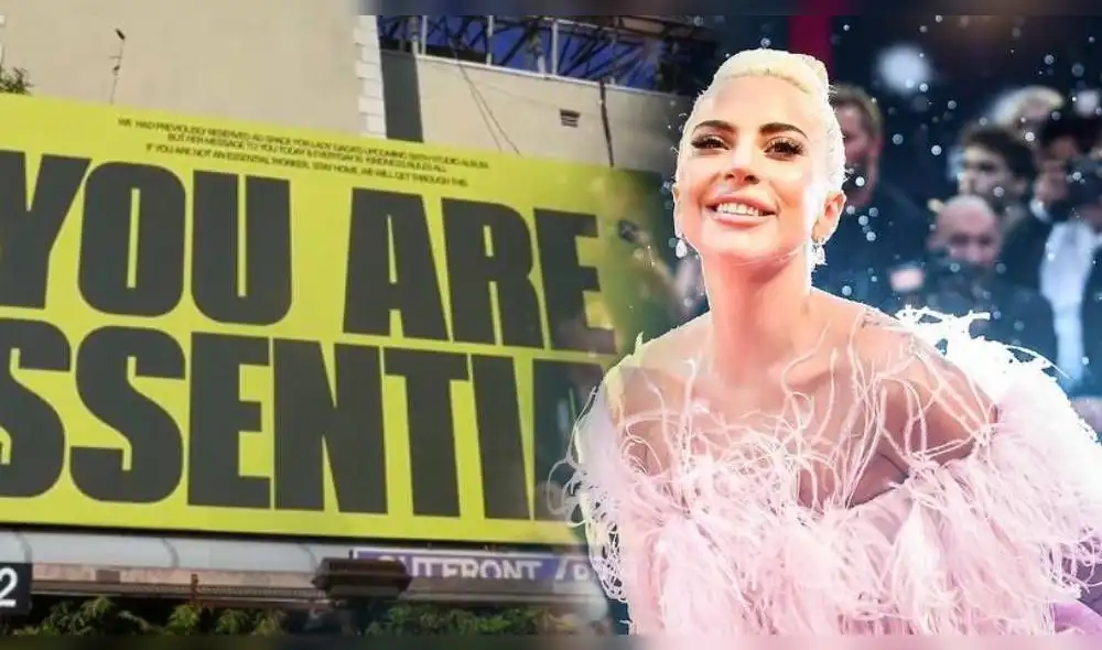 La artista dejó de lado las promociones de su álbum Chromatica para difundir un mensaje más importante. (Foto: Composición) La artista dejó de lado las promociones de su álbum Chromatica para difundir un mensaje más importante. (Foto: Composición)