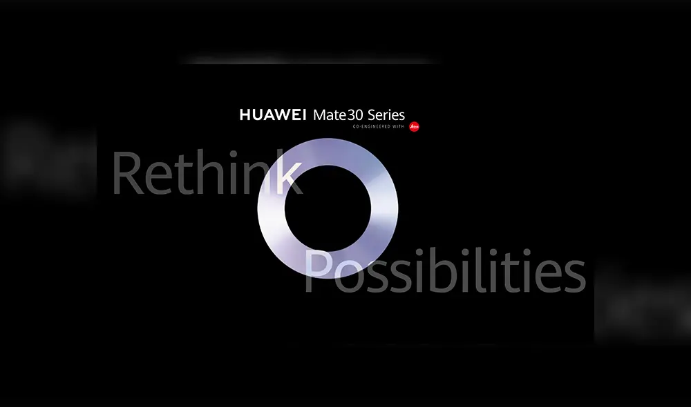 El nuevo Mate 30 será lanzado el próximo 19 de septiembre en Munich, Alemania.