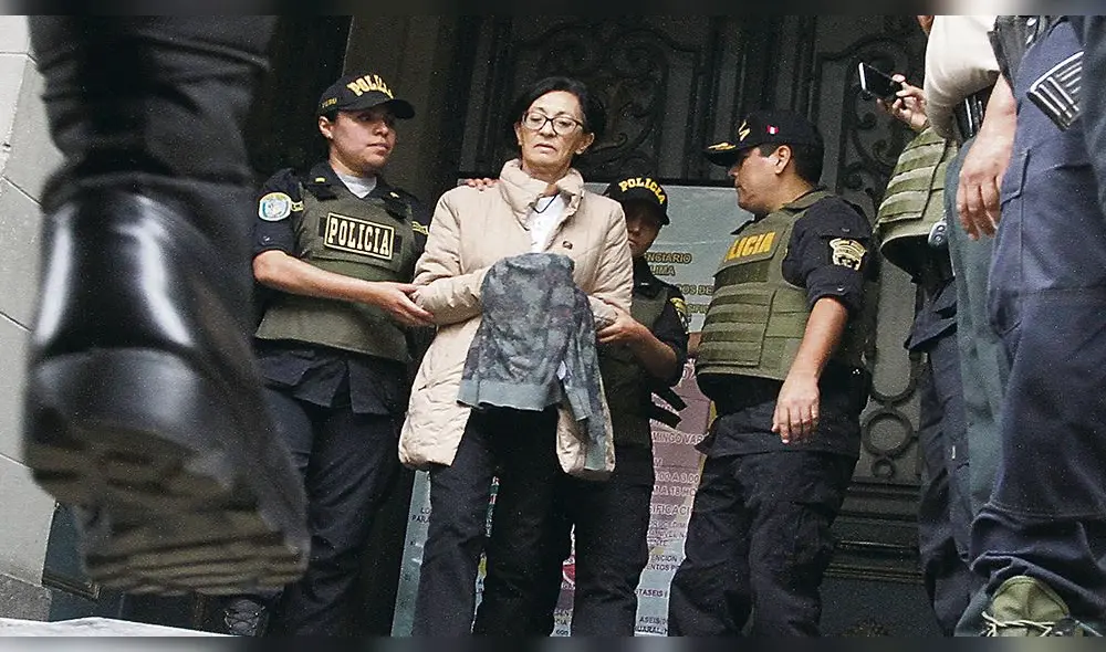 Figari y Herz llegan a prisión; el personero Mejía Lecca irá con ellos