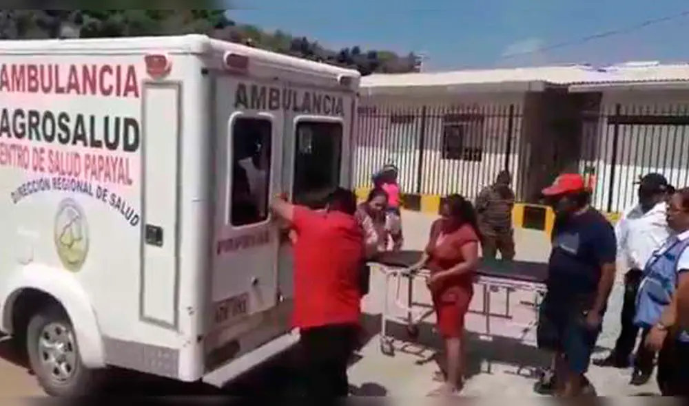 Agricultor muere en ambulancia Agricultor muere en ambulancia