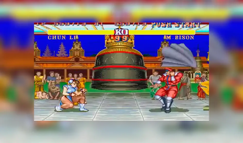 Sigue estos pasos y pasarás Street Fighter II fácilmente. Foto: Captura / YouTube.