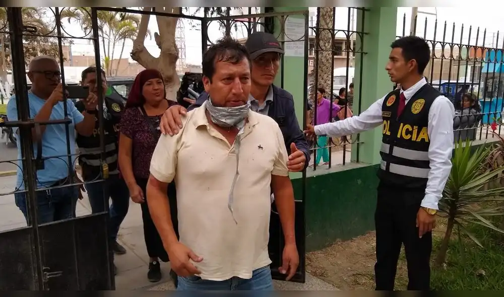 Fue Liberado. Wilfredo Huamán se encontraba amordazado y maniatado.