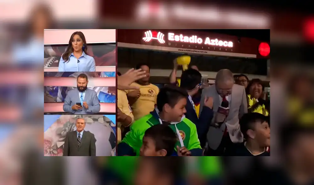 Periodista deportivo es víctima de agresión durante transmisión en vivo [VIDEO]