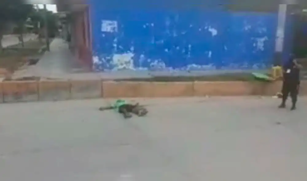 Sujeto en estado de ebriedad alarmó a la población.