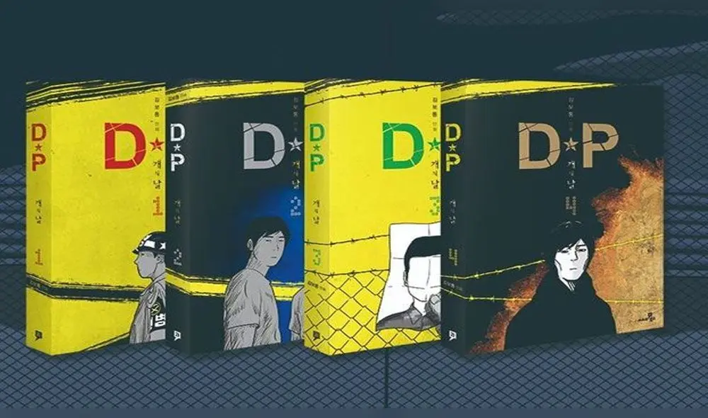 Desliza para ver más fotos del webtoon D.P dog day. Créditos: Kim Bo Tong.