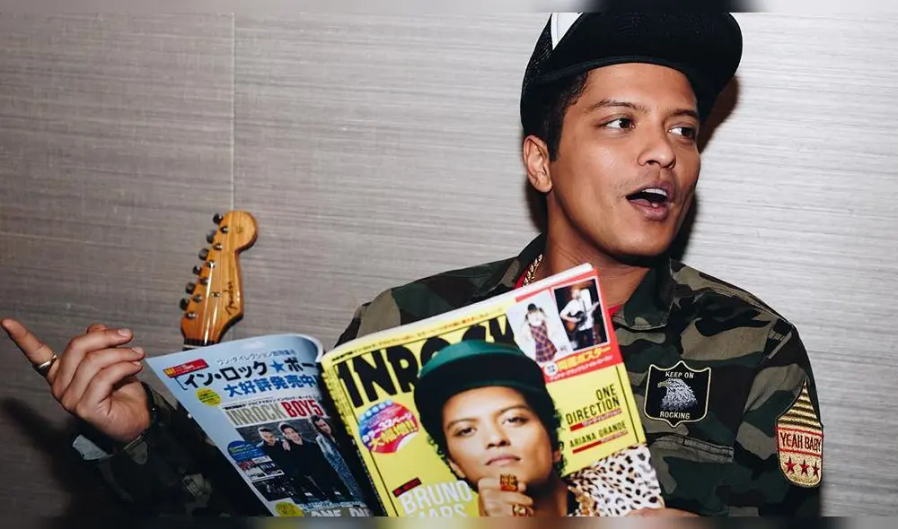 Biografía y temas de Bruno Mars por su onomástico número 33