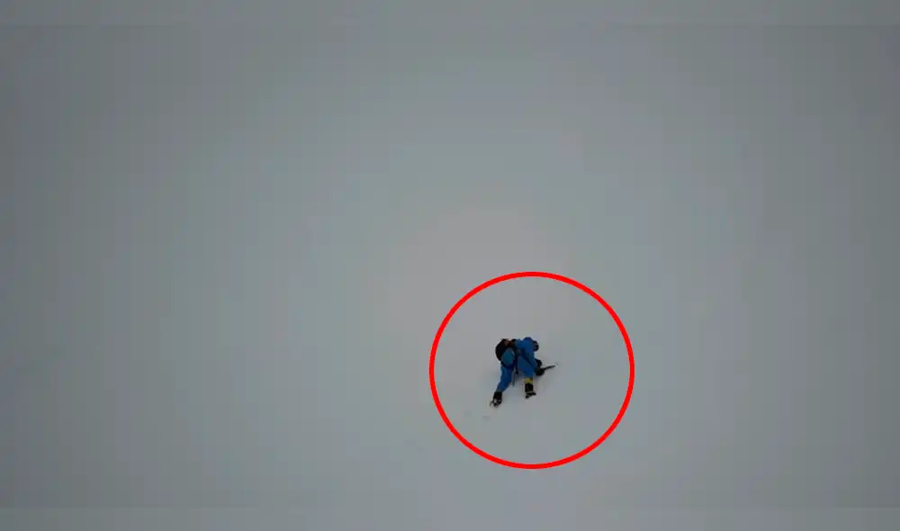 YouTube: dron salva la vida de alpinista dado por muerto en el Himalaya [VIDEO]