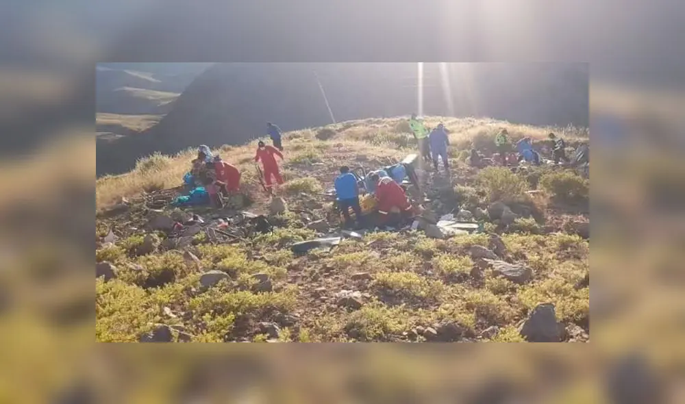 Accidente de tránsito en carretera de Tacna dejó 12 heridos.