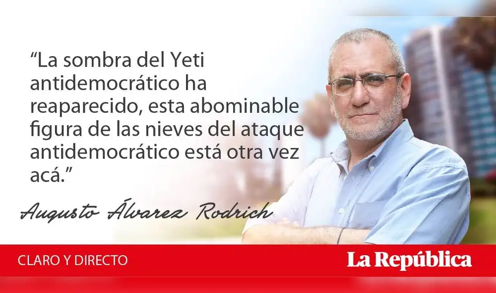 El retorno del yeti antidemocrático