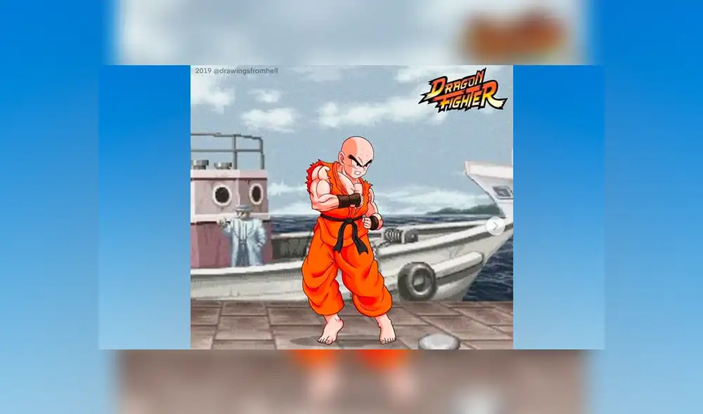 Krilin y Ken, el más innecesario de todos.