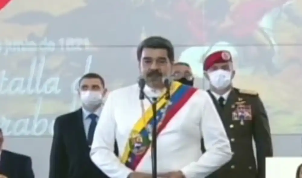 Foto: Captura Presidencia de Venezuela TV.