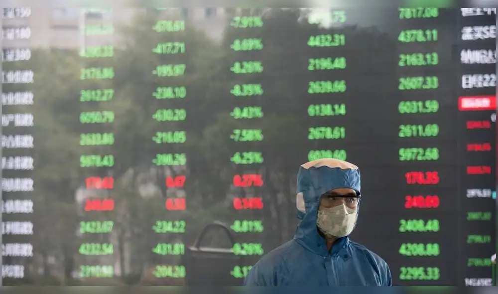 Lunes negro en la economía internacional Lunes negro en la economía internacional