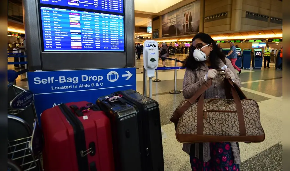 Trump inició medida como respuesta a la pandemia del coronavirus. Foto: AFP.