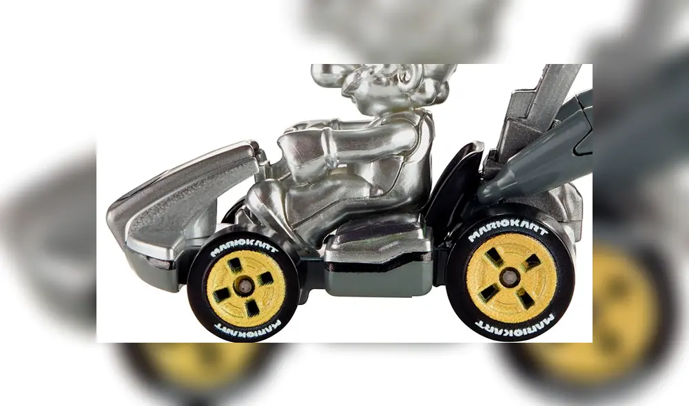 Circuito de Hot Wheels inspirado en Mario Kart