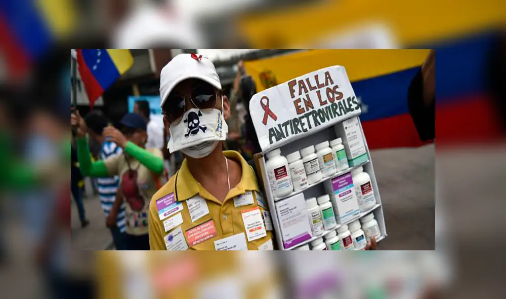 Venezolanos con VIH padecen por falta de antirretrovirales. Foto: El País Venezolanos con VIH padecen por falta de antirretrovirales. Foto: El País