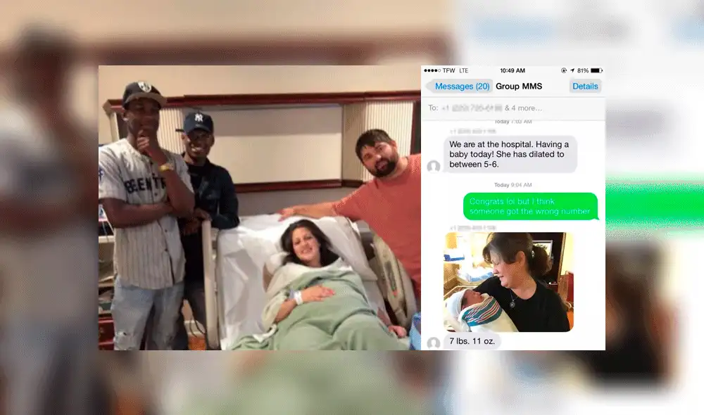 Mujer envía mensaje por error y desconocidos aparecen con regalos para su nieto. Foto: composición Mujer envía mensaje por error y desconocidos aparecen con regalos para su nieto. Foto: composición