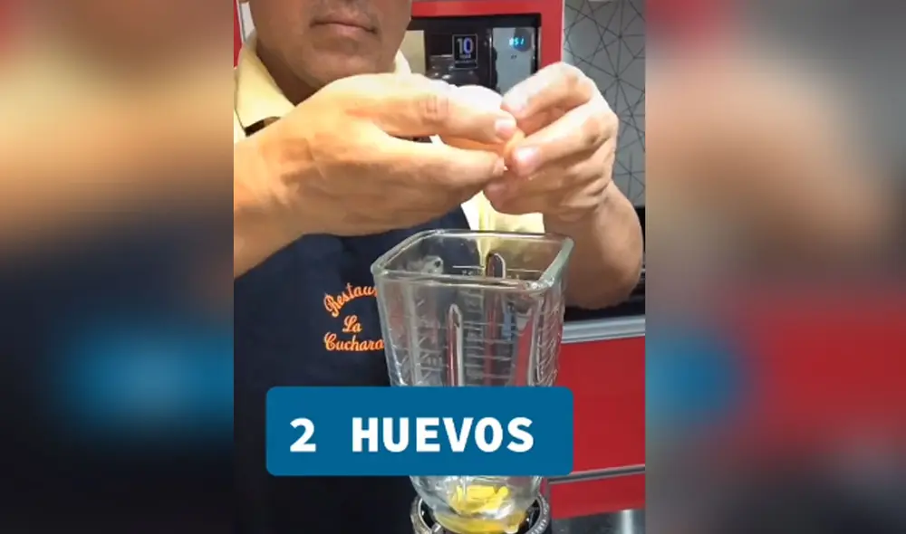 El cocinero peruano sorprendió con el simple tutorial para prepara la famosa crema. Foto: TikTok