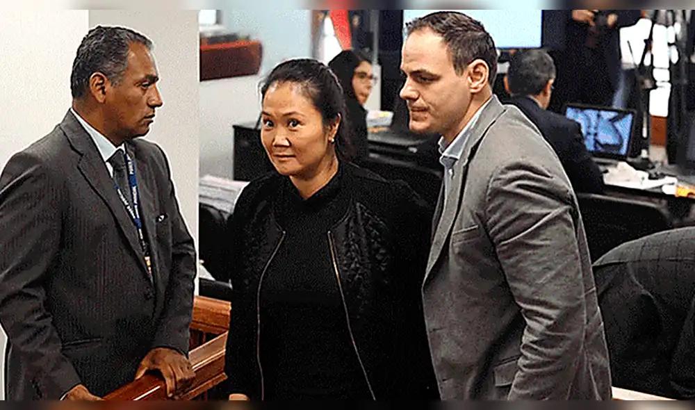 El gesto de Mark Vito con Keiko Fujimori tras audiencia [VIDEO]