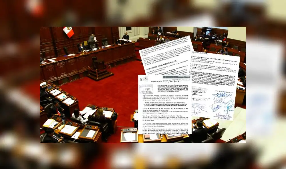 Fujimorismo presenta proyecto para evitar formar nuevas bancadas