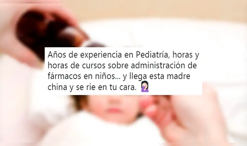 Twitter: El eficaz truco de una madre para que su hija tome su medicina