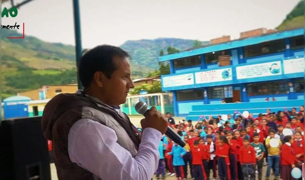 El alcalde inició funciones en 2019. Foto: Municipalidad Distrital de Chinchao