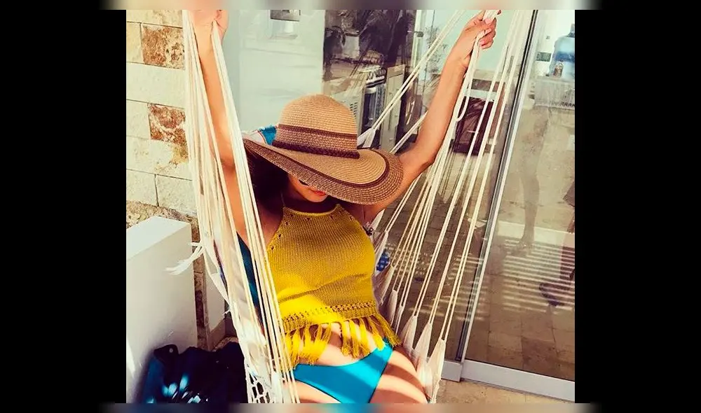 Ana Claudia Urbina presume su silueta con tremendo ‘bikinazo’ [FOTOS]