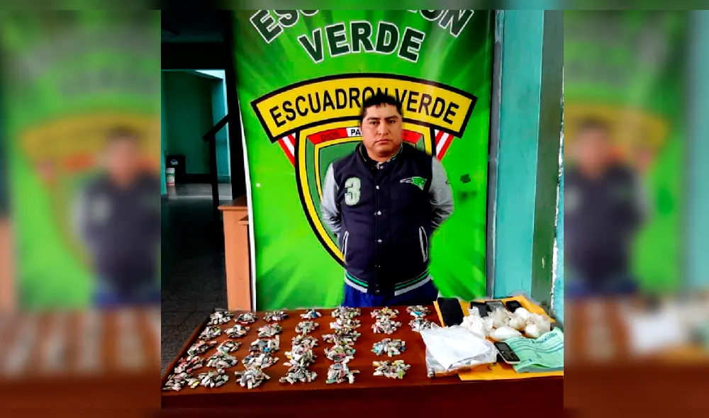 Un sujeto quedó detenido durante la intervención.