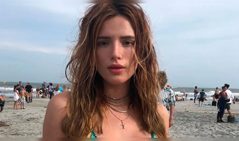 La actriz decidió compartir sus fotos para terminar con los chantajes.