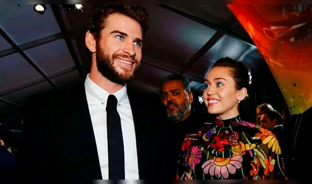 Liam Hemsworth y Miley Cyrus, Instagram