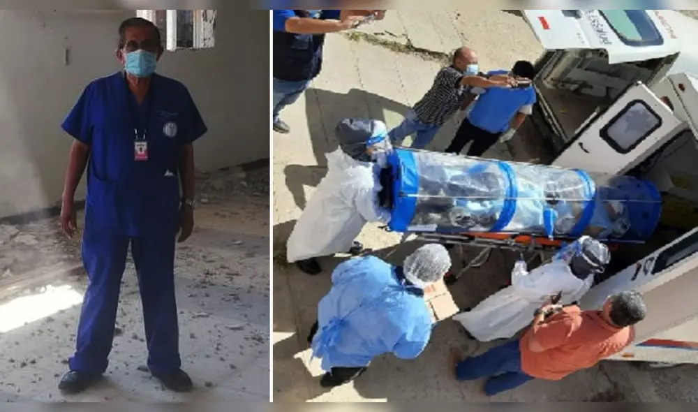 Director del hospital Santa Rosa es trasladado a Lima | Créditos: composición / Andina Director del hospital Santa Rosa es trasladado a Lima | Créditos: composición / Andina