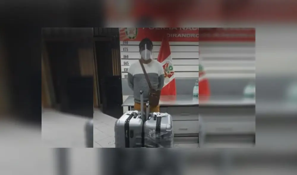 Este sujeto intentó aprovechar uno de los vuelos humanitarios, para viajar a Italia donde trabaja habitualmente. / Créditos: Captura de pantalla América Televisión Este sujeto intentó aprovechar uno de los vuelos humanitarios, para viajar a Italia donde trabaja habitualmente. / Créditos: Captura de pantalla América Televisión