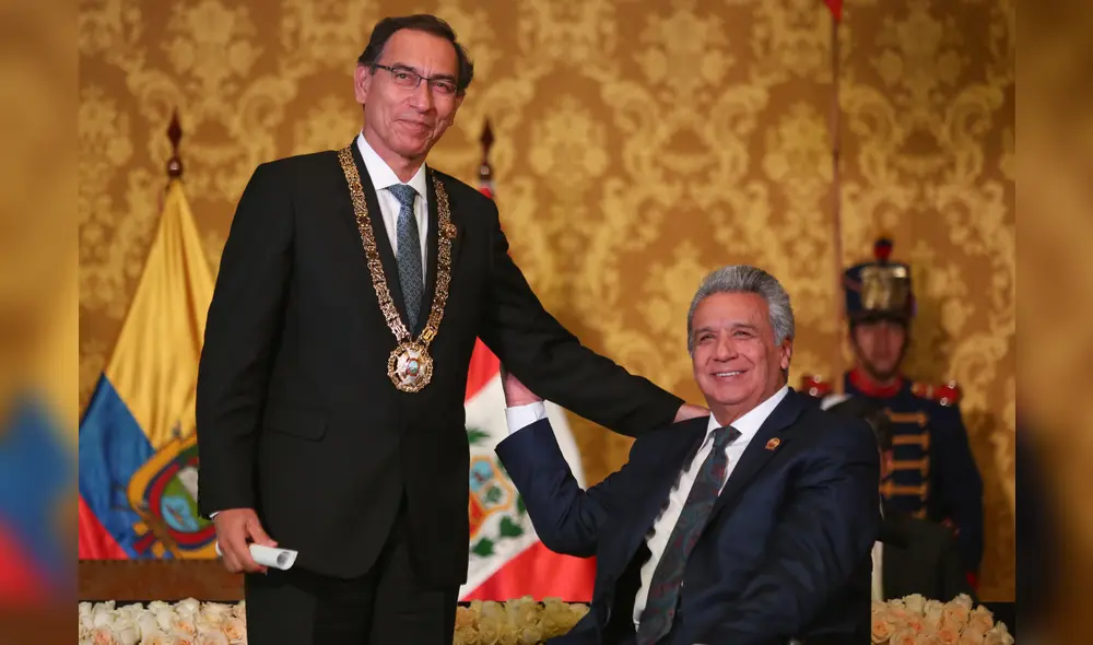 Lenín Moreno Foto: Sepres