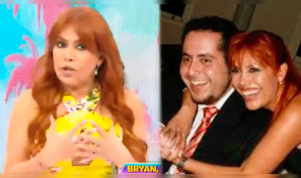 Magaly Medina fue mamá primeriza a los 19 años. Foto: composición LR/ATV/archivo