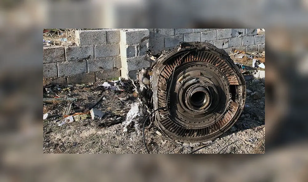 El accidente del Boeing 737 no dejó supervivientes, confirmó el presidente de Ucrania. Foto: AFP El accidente del Boeing 737 no dejó supervivientes, confirmó el presidente de Ucrania. Foto: AFP
