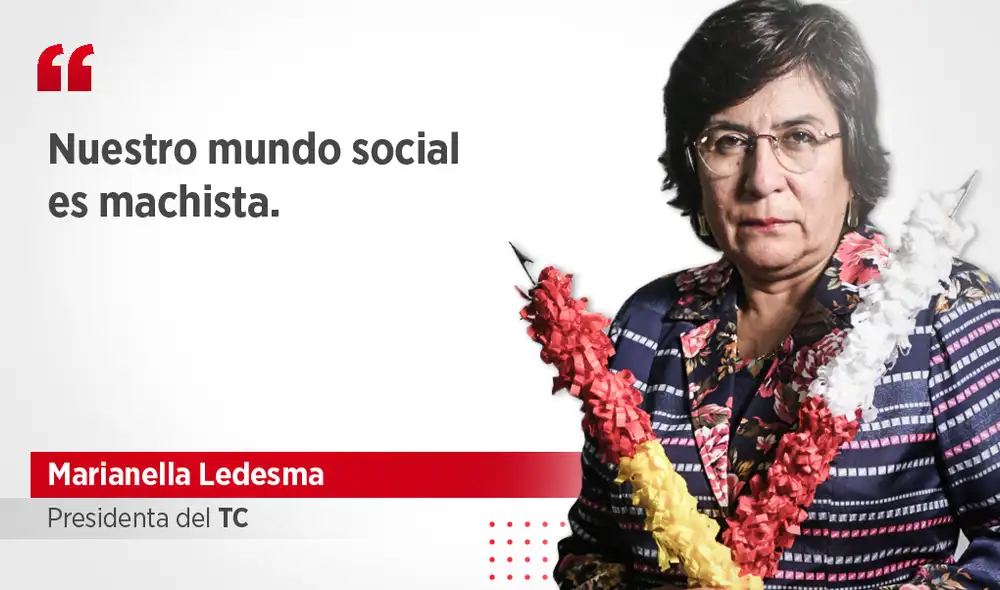 Marianella Ledesma: las frases más contundentes de la presidenta del TC Marianella Ledesma: las frases más contundentes de la presidenta del TC