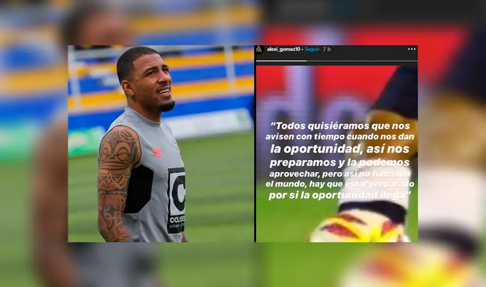 Alexi Gómez fue vinculado a Alianza Lima desde fines de 2019. Foto: Composición/Captura Alexi Gómez fue vinculado a Alianza Lima desde fines de 2019. Foto: Composición/Captura