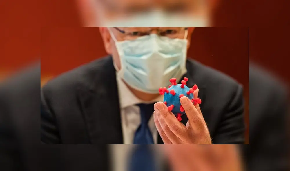 Modelo del virus SARS-CoV-2, que causa la COVID-19. Foto: AFP Modelo del virus SARS-CoV-2, que causa la COVID-19. Foto: AFP