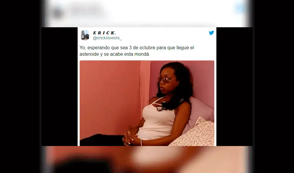 Memes por el paso cercano del meteorito F30. Foto:Twitter Memes por el paso cercano del meteorito F30. Foto:Twitter