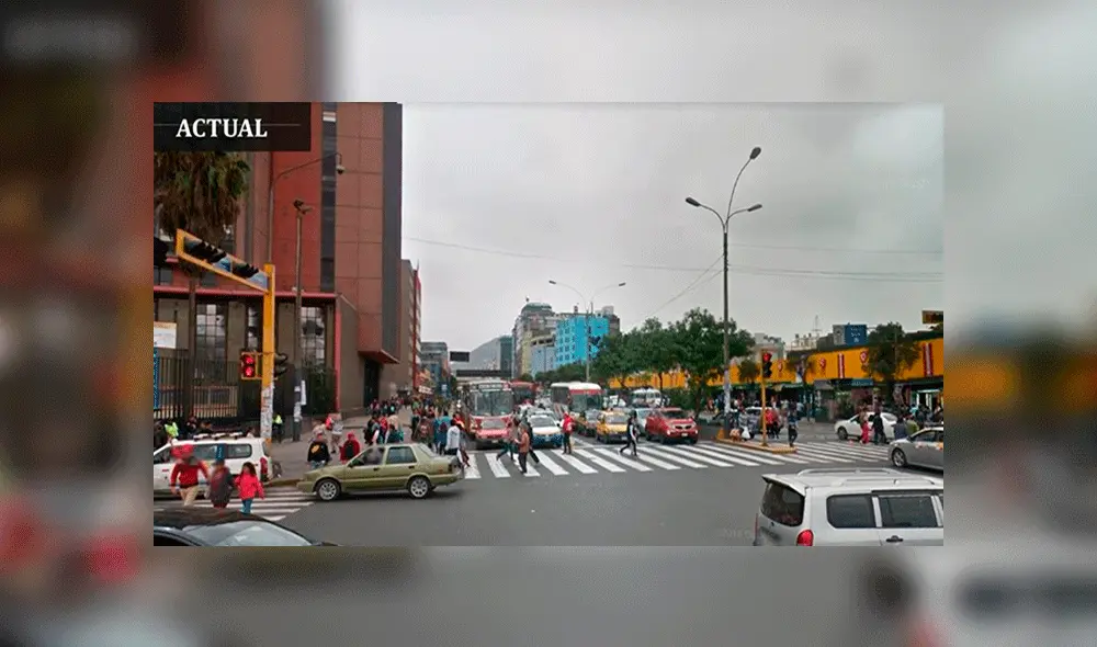Avenida Abancay luciría así en 2035, según propuesta urbana viral en Facebook. Foto: Utopías Urbanas