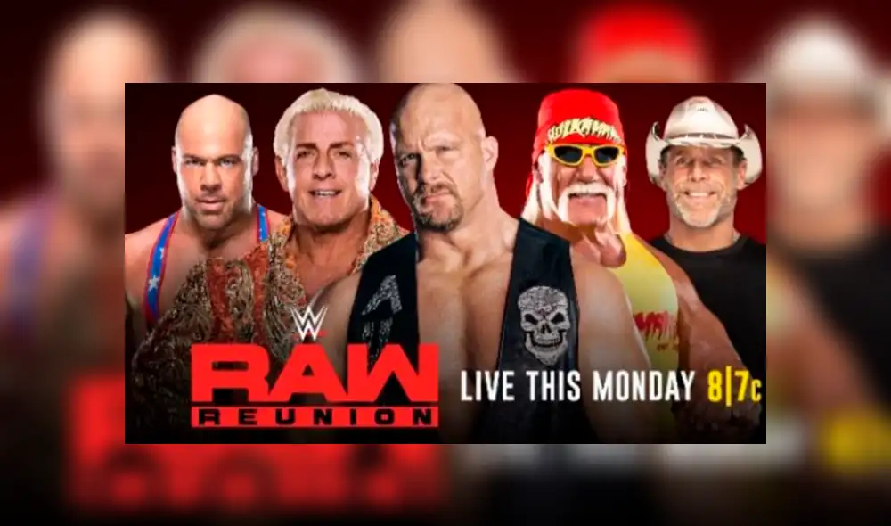 Stone Cold y Hulk Hogan lideran la reunión de leyendas para este lunes.