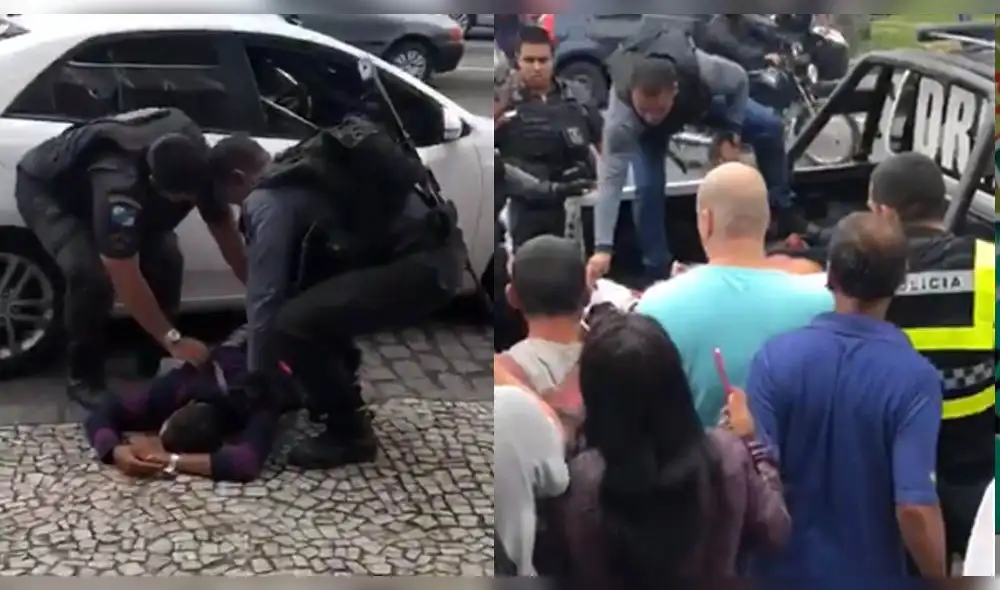Brasil: policía mató a delincuente y lo aplauden al grito de “viva Bolsonaro” [VIDEO]